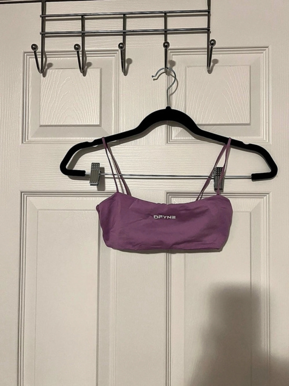 DFYNE Purple Sports Bra - Defy Bra